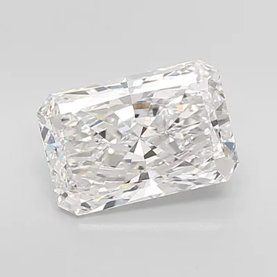 5.00ct F VVS2 Rare Carat Ideal Cut Radiant Lab Grown Diamond