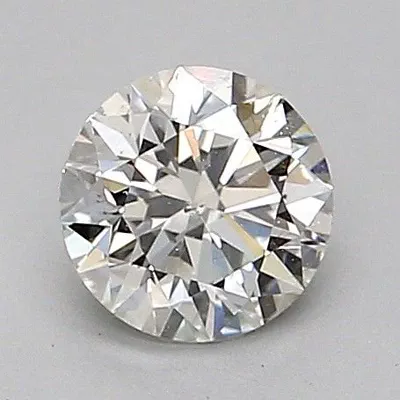 0.55ct I SI2 Rare Carat Ideal Cut Round Diamond