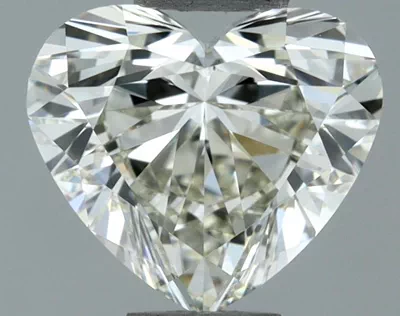 0.81ct J IF Rare Carat Ideal Cut Heart Diamond