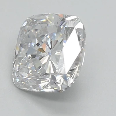 1.34ct F SI1 Rare Carat Ideal Cut Cushion Lab Grown Diamond