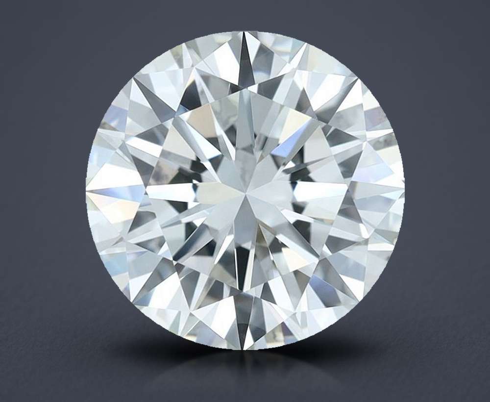 3.00ct J IF Excellent Cut Round Diamond