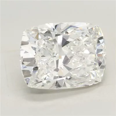 5.07ct F VVS2 Rare Carat Ideal Cut Cushion Lab Grown Diamond