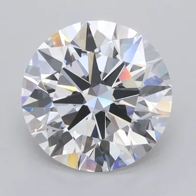 2.48ct D FL Rare Carat Ideal Cut Round Lab Grown Diamond