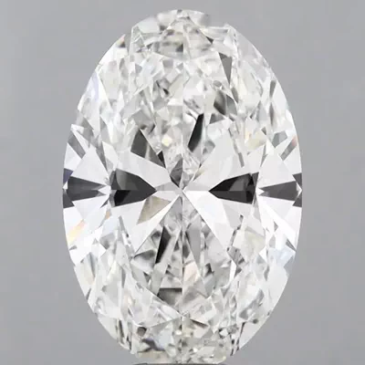 10.06ct F VVS2 Rare Carat Ideal Cut Oval Lab Grown Diamond
