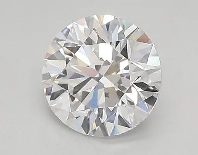 0.84ct D VVS2 Rare Carat Ideal Cut Round Lab Grown Diamond