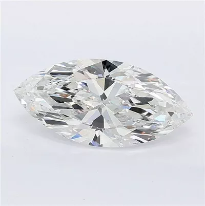2.03ct E VS2 Rare Carat Ideal Cut Marquise Lab Grown Diamond