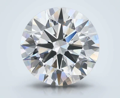 6.07ct E VVS2 Rare Carat Ideal Cut Round Lab Grown Diamond