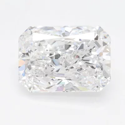2.05ct D VVS1 Rare Carat Ideal Cut Radiant Lab Grown Diamond