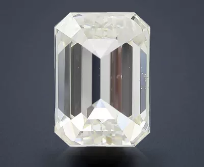 3.60ct I SI1 Rare Carat Ideal Cut Emerald Diamond