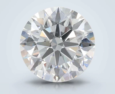 4.05ct D VVS2 Rare Carat Ideal Cut Round Lab Grown Diamond