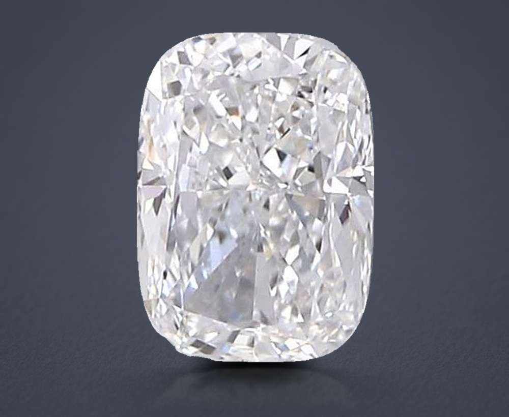 1.51ct D VS1 Rare Carat Ideal Cut Cushion Lab Grown Diamond