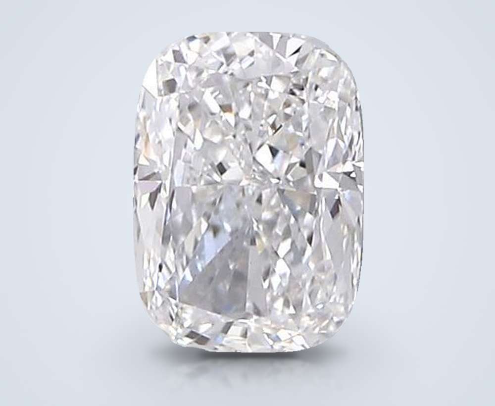 1.51ct D VS1 Rare Carat Ideal Cut Cushion Lab Grown Diamond