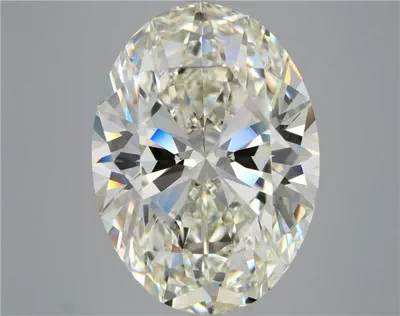 10.02ct K VS1 Rare Carat Ideal Cut Oval Diamond