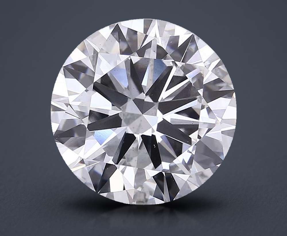 8.00ct F VS2 Excellent Cut Round Lab Grown Diamond