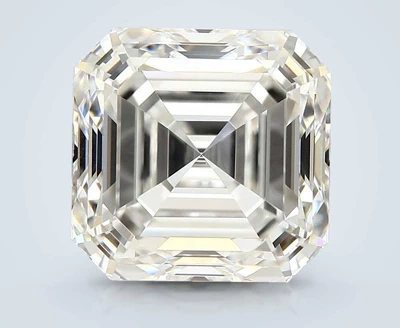 3.15ct H VVS2 Rare Carat Ideal Cut Asscher Diamond