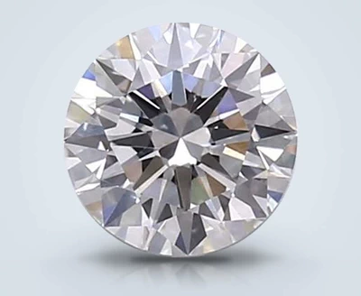 1.10ct G VVS2 Rare Carat Ideal Cut Round Lab Grown Diamond