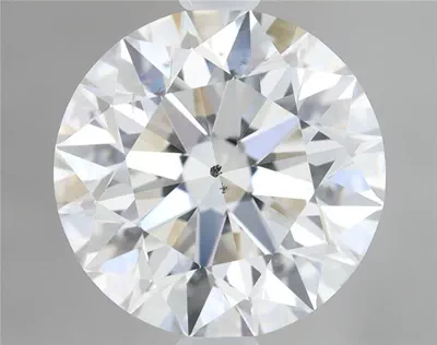 2.41ct I SI2 Rare Carat Ideal Cut Round Diamond
