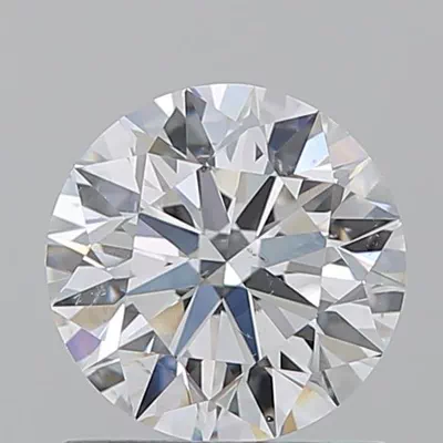 1.11ct D SI1 Rare Carat Ideal Cut Round Diamond