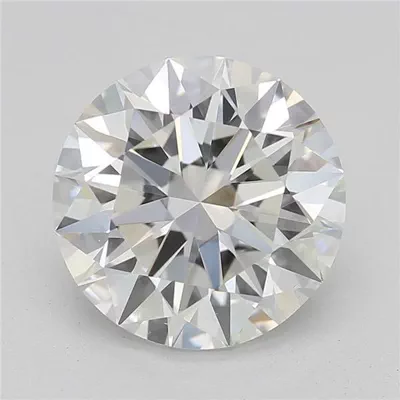 2.01ct H VS2 Rare Carat Ideal Cut Round Diamond