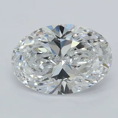 1.03ct D VVS2 Rare Carat Ideal Cut Oval Lab Grown Diamond