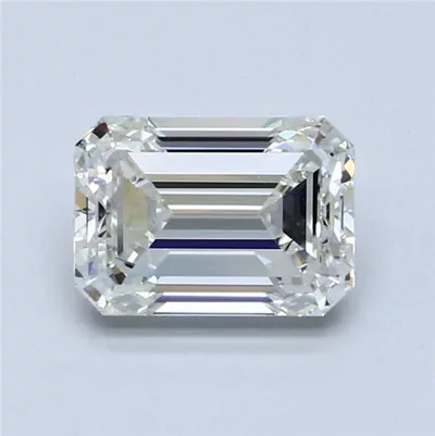 2.85ct I VVS1 Very Good Cut Emerald Diamond