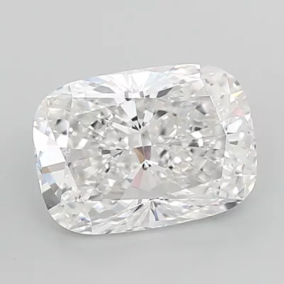 6.04ct E VVS2 Rare Carat Ideal Cut Cushion Lab Grown Diamond