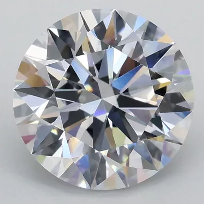 2.60ct E VS1 Rare Carat Ideal Cut Round Lab Grown Diamond