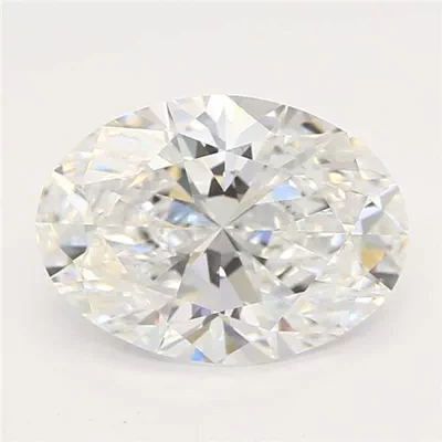 2.11ct E VVS1 Rare Carat Ideal Cut Oval Lab Grown Diamond