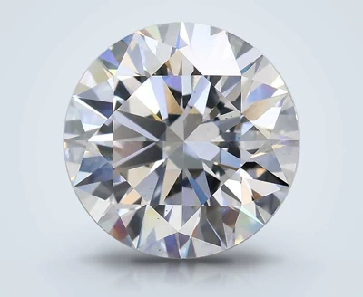 3.02ct D VS2 Rare Carat Ideal Cut Round Lab Grown Diamond