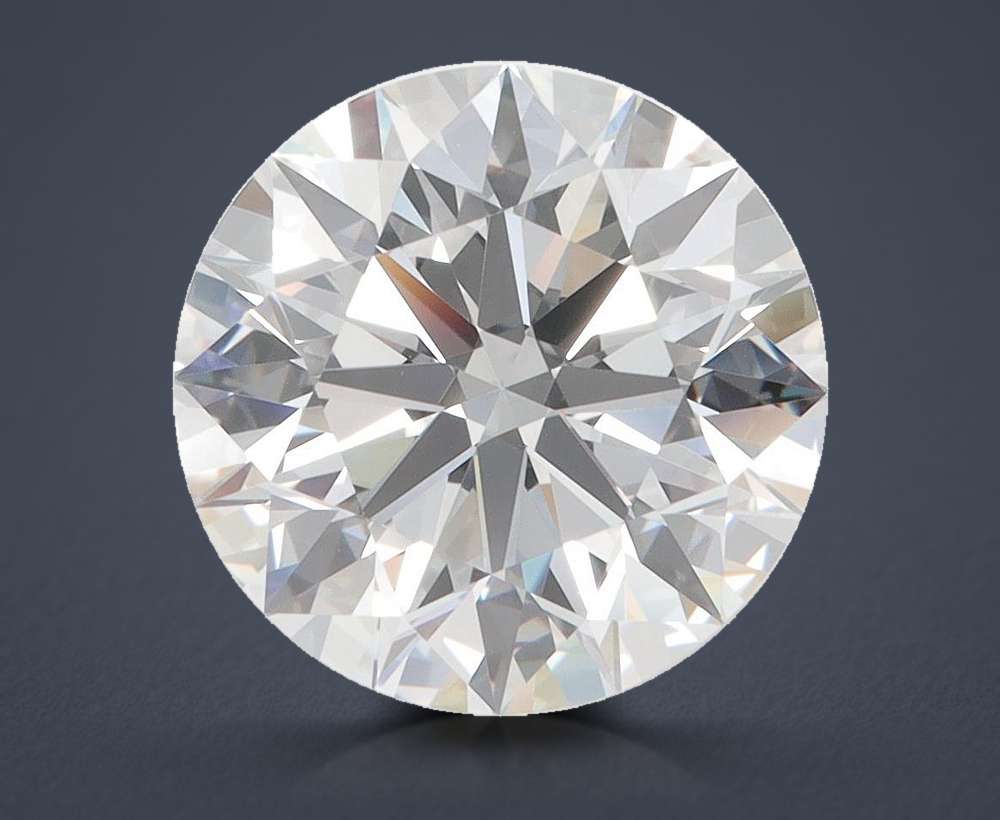 4.50ct D VVS1 Rare Carat Ideal Cut Round Lab Grown Diamond