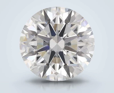 4.72ct F SI1 Rare Carat Ideal Cut Round Lab Grown Diamond