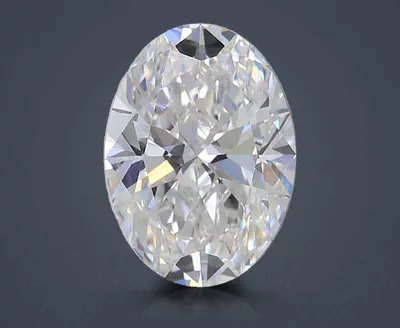 1.01ct E VS2 Rare Carat Ideal Cut Oval Lab Grown Diamond