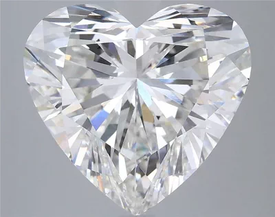 9.07ct G VS2 Rare Carat Ideal Cut Heart Lab Grown Diamond