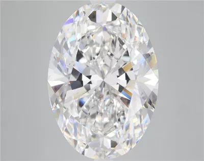 10.69ct F VS2 Rare Carat Ideal Cut Oval Lab Grown Diamond
