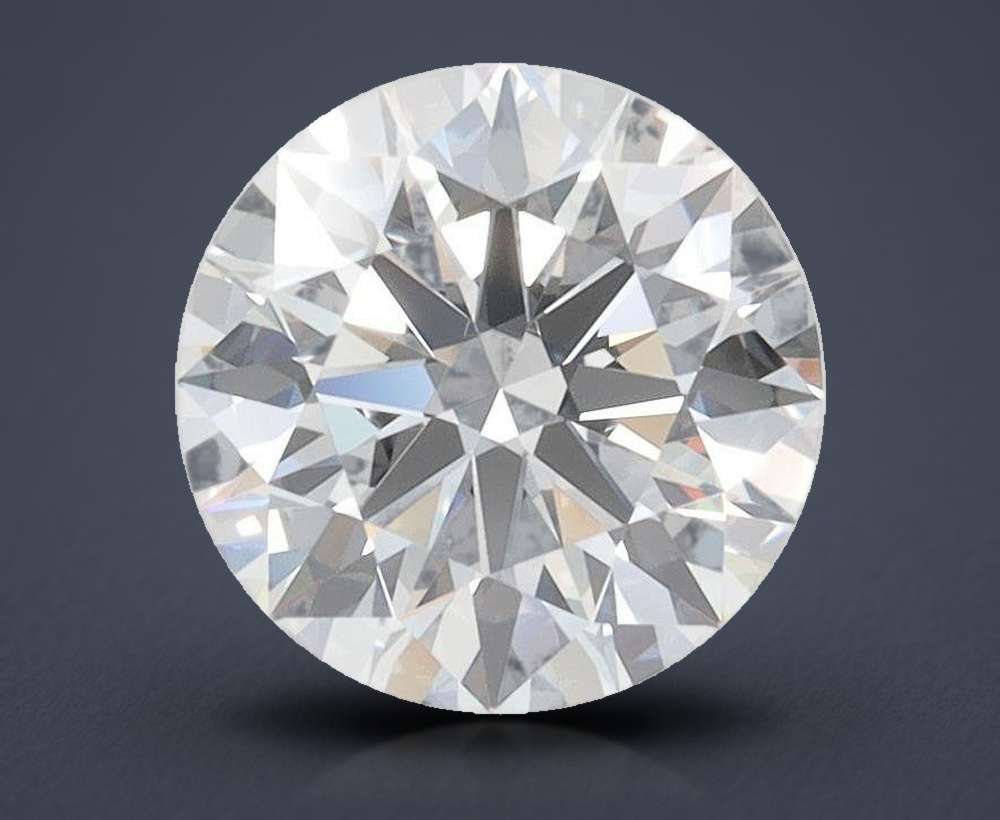 1.59ct D FL Rare Carat Ideal Cut Round Lab Grown Diamond