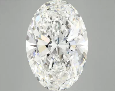 10.04ct F VVS2 Rare Carat Ideal Cut Oval Lab Grown Diamond