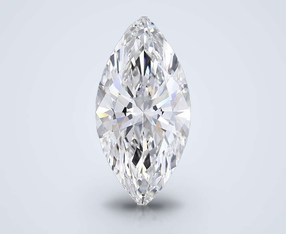 10.06ct F VVS2 Rare Carat Ideal Cut Marquise Lab Grown Diamond