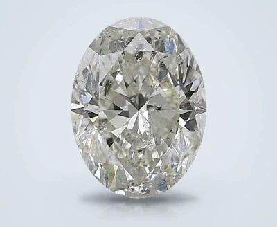 1.01ct I SI2 Rare Carat Ideal Cut Oval Diamond
