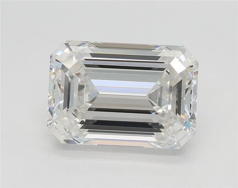 2.02ct F VVS1 Excellent Cut Emerald Lab Grown Diamond