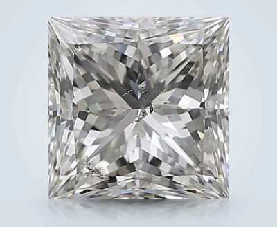 2.20ct H SI2 Rare Carat Ideal Cut Princess Diamond