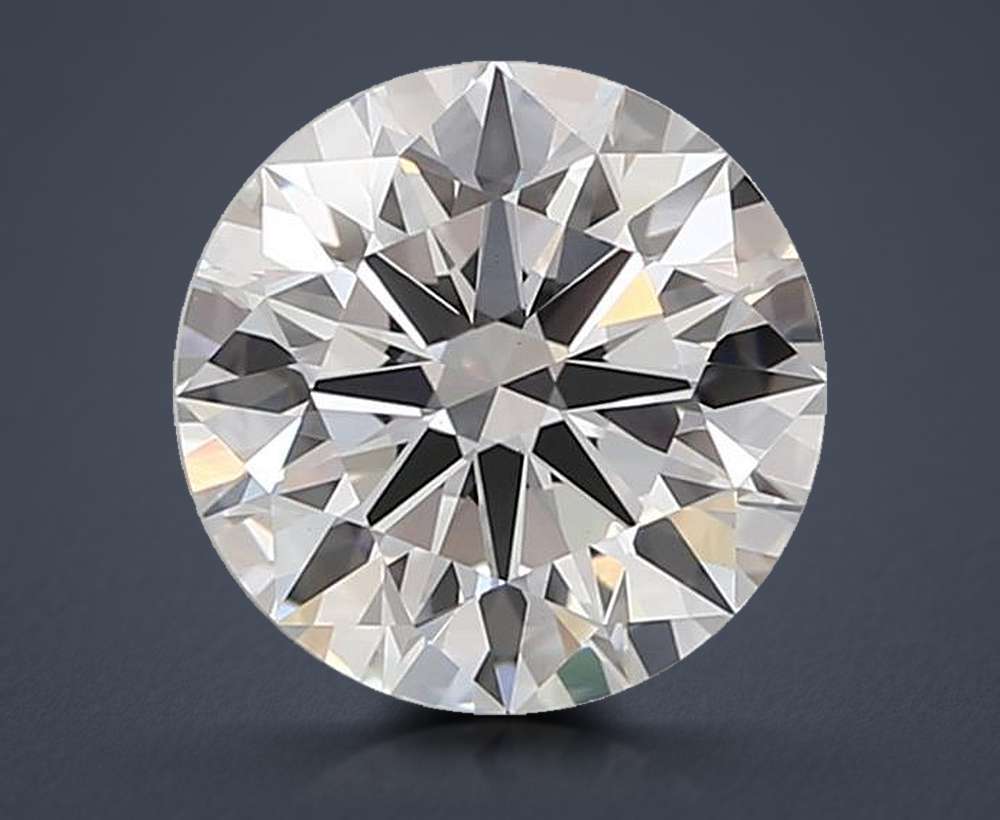 2.54ct E VS1 Rare Carat Ideal Cut Round Lab Grown Diamond