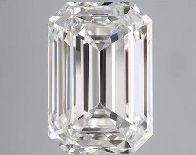 9.29ct G VVS2 Rare Carat Ideal Cut Emerald Diamond