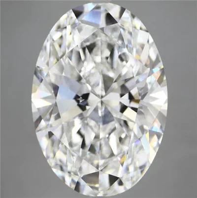 12.08ct E VVS2 Rare Carat Ideal Cut Oval Lab Grown Diamond