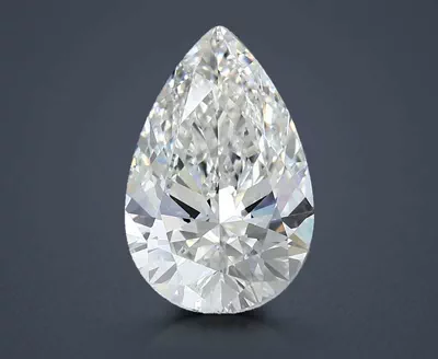 3.20ct G VVS2 Rare Carat Ideal Cut Pear Lab Grown Diamond