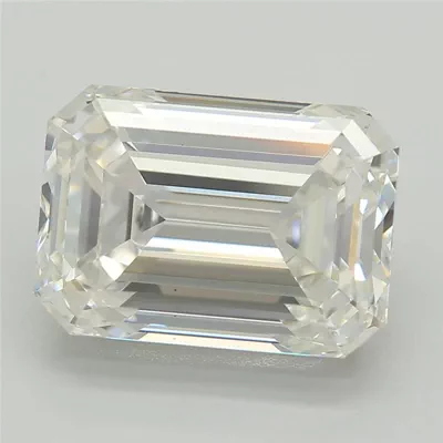 3.58ct F VS1 Excellent Cut Emerald Lab Grown Diamond