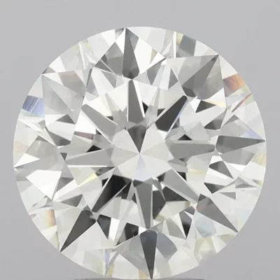 5.18ct K VVS2 Rare Carat Ideal Cut Round Diamond