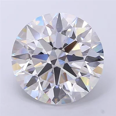 5.74ct D VVS2 Rare Carat Ideal Cut Round Lab Grown Diamond