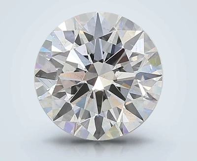 2.03ct F SI1 Rare Carat Ideal Cut Round Lab Grown Diamond
