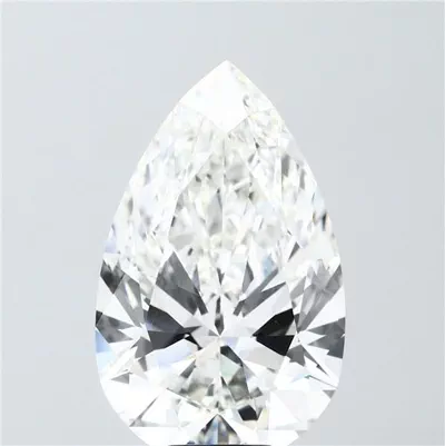 10.09ct F VVS2 Rare Carat Ideal Cut Pear Lab Grown Diamond