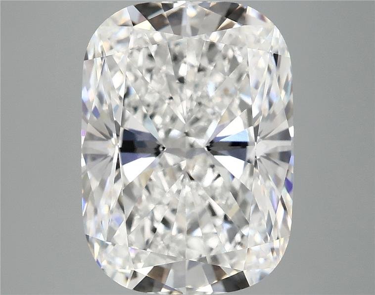 8.05ct E VS1 Rare Carat Ideal Cut Cushion Lab Grown Diamond